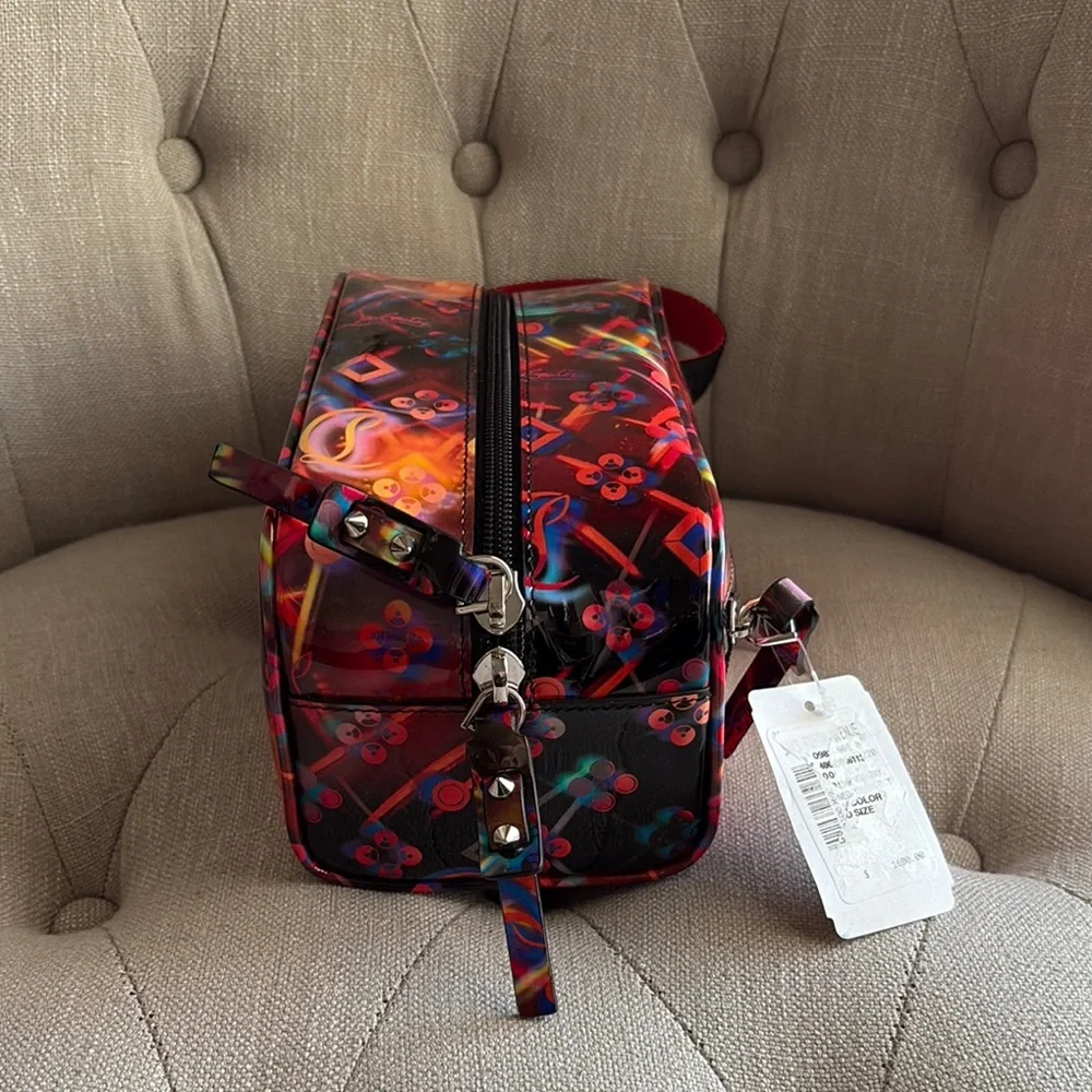 Authentic Christian Louboutin Multicolor Toiletry Bag - Picture 5 of 12